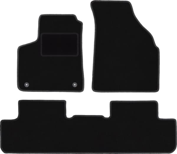 Velourmattor set för: Daewoo Tacuma minivan (2000-2011)