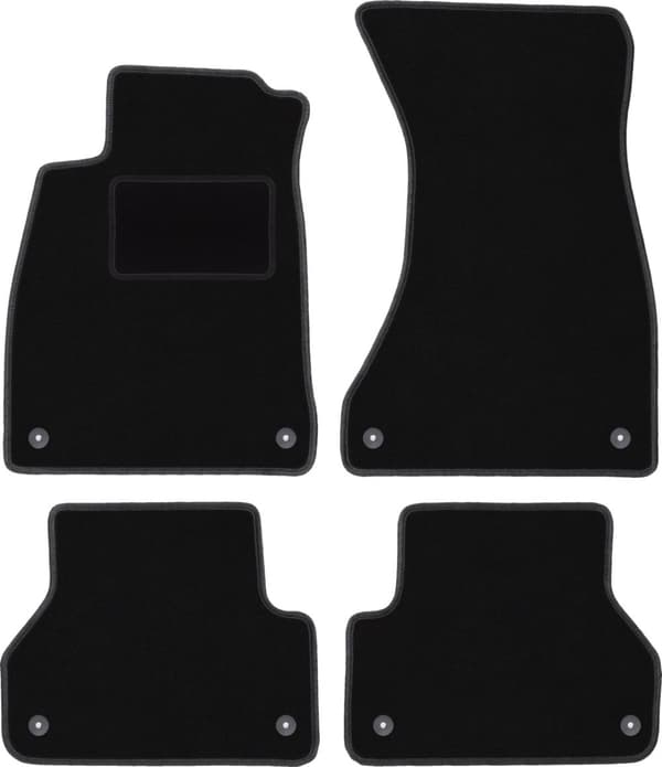 Velourmattor set för: Audi A5 5FA sportback (2017-)