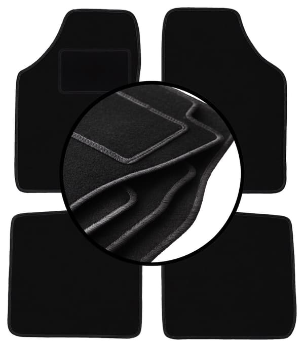 Velourmattor set för: Renault Kangoo I herrgårdsvagn (1997-2008)