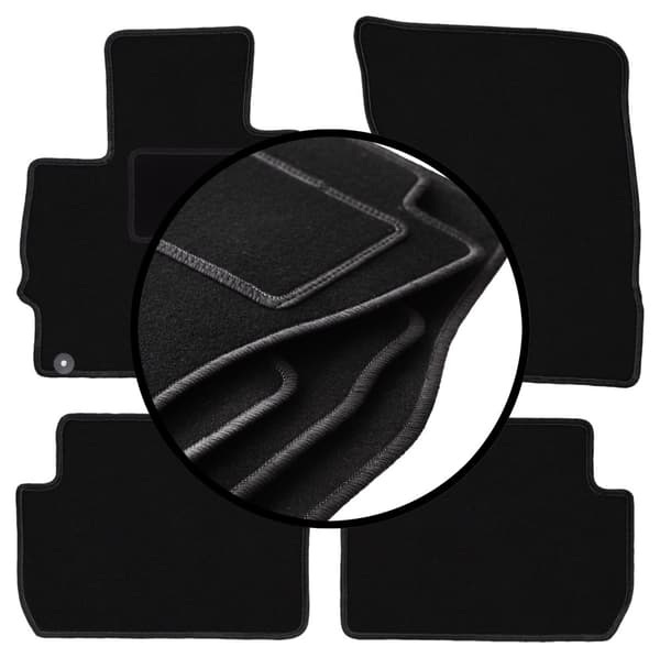 Velourmattor set för: Mitsubishi Eclipse Cross SUV (2017-)