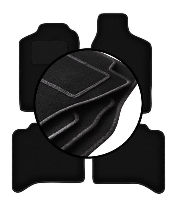 Velourmåtter sæt til: Opel Frontera B 5 døre (1998-2006)