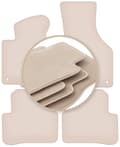 Miniatyrbild 1 av 11: PREMIUM beige golvmattor till: Volkswagen Passat B6 sedan, kombi, variant 2005-2010