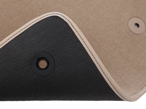 PREMIUM beige måtter til: Citroen C1 I hatchback 2005-2014