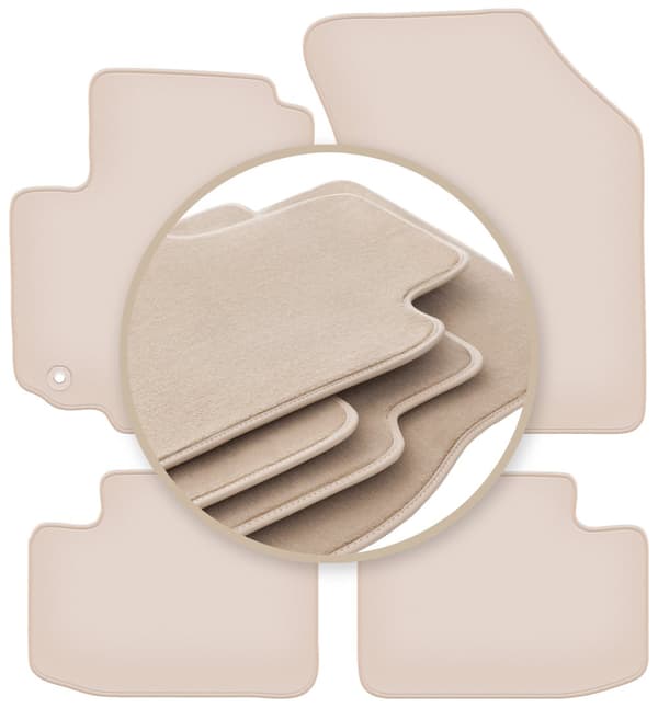 PREMIUM beige måtter til: Suzuki Swift IV hatchback 2005-2010