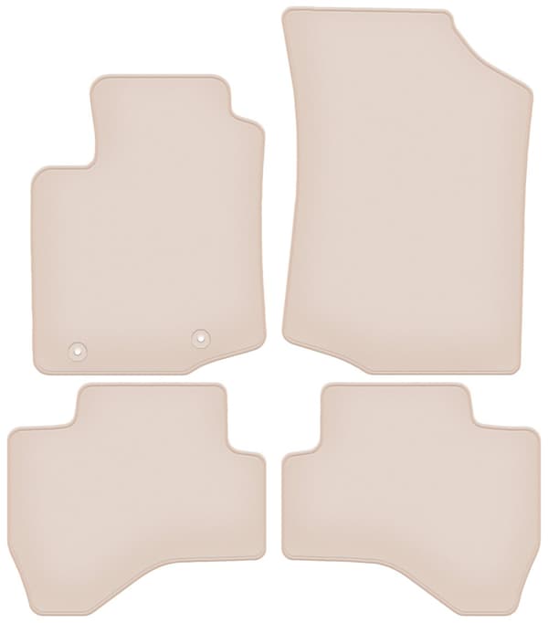 PREMIUM beige måtter til: Citroen C1 II hatchback 2014-