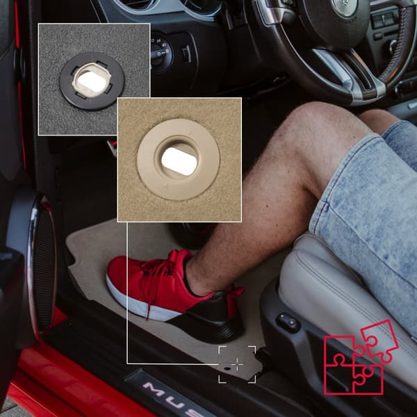 PREMIUM beige måtter til: Toyota Auris II hatchback, stationcar 2012-2018