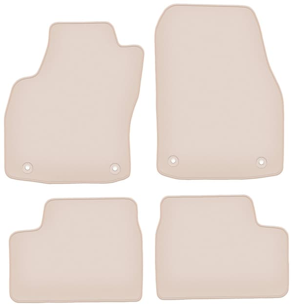 PREMIUM beige måtter til: Opel Astra H sedan, hatchback, stationcar, TwinTop, cabrio, coupe 2003-2010