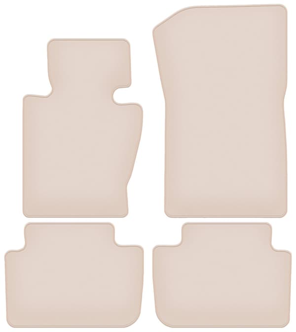 PREMIUM beige gulvmåtter til: BMW X3 E83 SUV 2003-2010