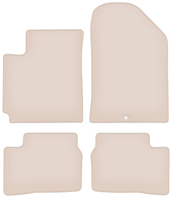 PREMIUM beige måtter til: Kia Picanto II JE hatchback 2011-2017