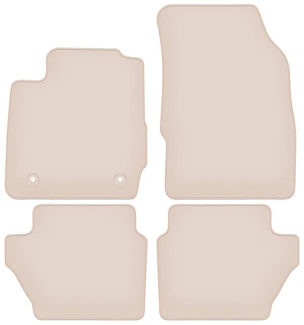 PREMIUM beige måtter til: Ford Fiesta MK7 hatchback 2011-2017
