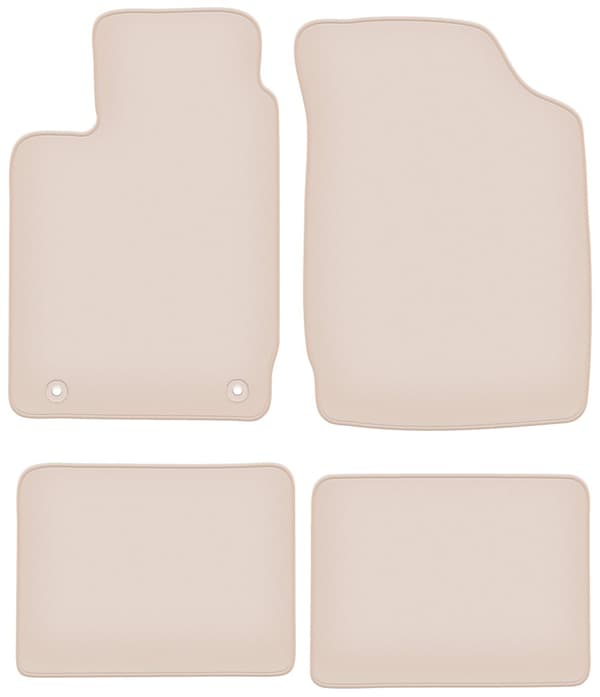 PREMIUM beige gulvmåtter til: Renault Clio II hatchback 1998-2005
