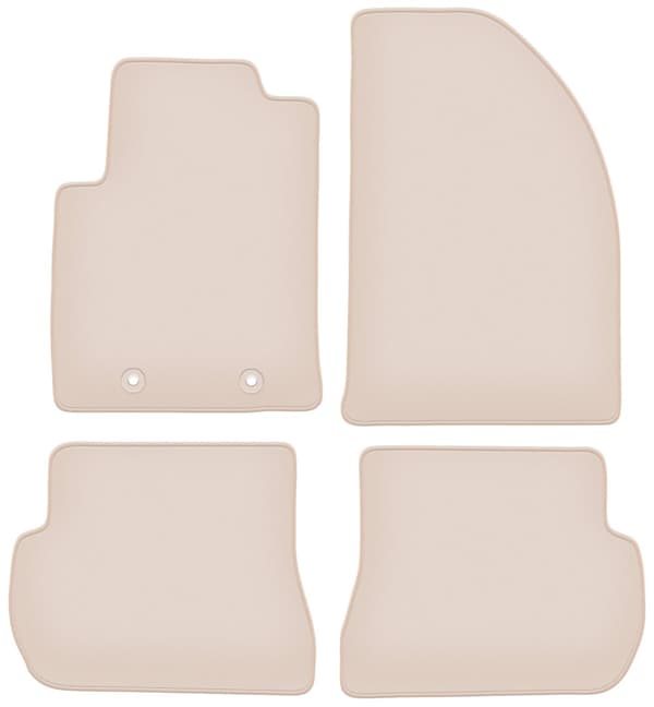 PREMIUM beige måtter til: Ford Fusion hatchback 2005-2012