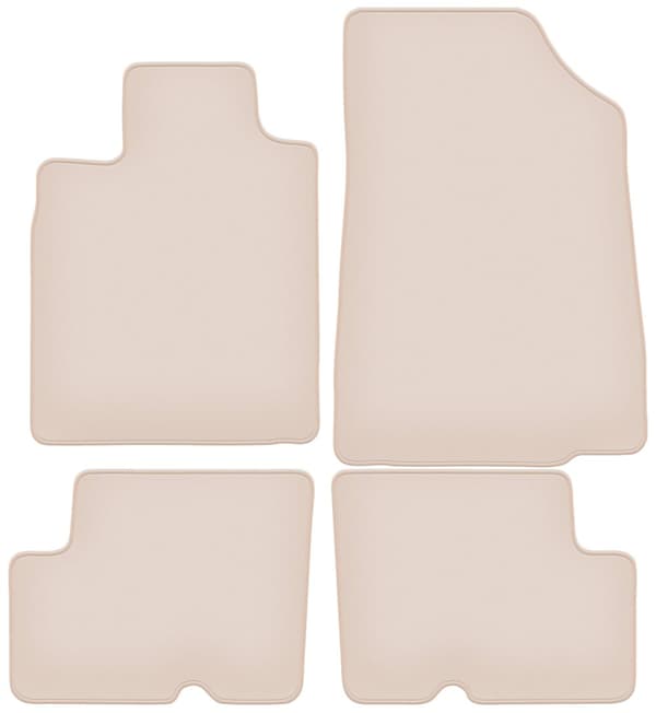 PREMIUM beige gulvmåtter til: Dacia Duster 2WD SUV 2010-2018