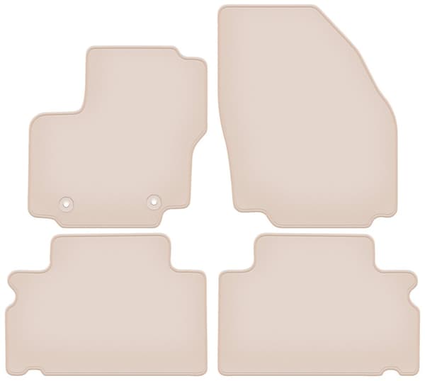 PREMIUM beige matot: Ford S-MAX MK1 tila-auto 2006-2011