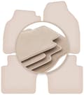 Miniatyrbild 1 av 11: PREMIUM beige mattor för: Honda Jazz II halvkombi 2002-2008