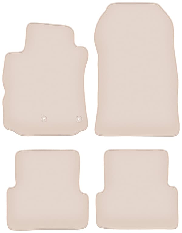 PREMIUM beige gulvmåtter til: Renault Modus minivan 2004-2012