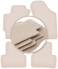 Pikkukuva 1 / 11: PREMIUM beige lattiamatot: Hyundai Coupe II GK coupe 2001-2008