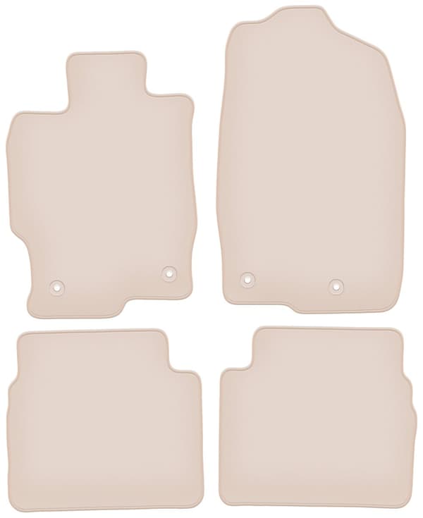 PREMIUM beige mattor för: Mazda 6 II GH sedan, kombi, liftback, halvkombi 2007-2012