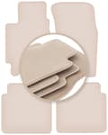 Miniatyrbild 1 av 11: PREMIUM beige golvmattor för: Subaru Legacy II kombi, sedan 1993-1998