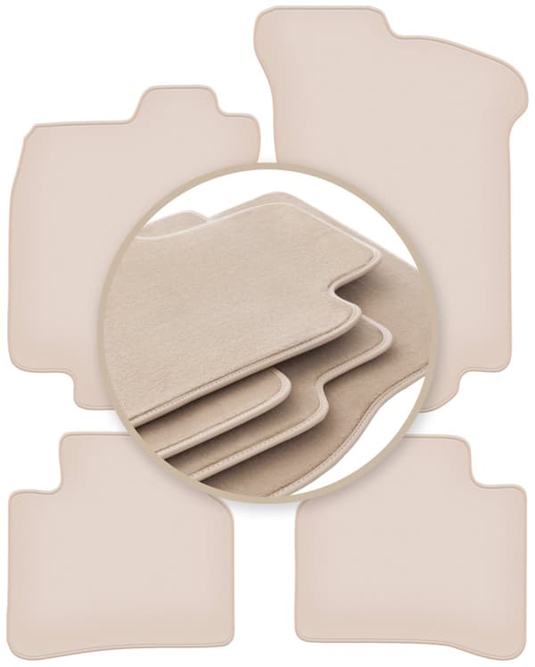 PREMIUM beige gulvmåtter til: Lancia Delta II hatchback 1993-1999