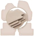 Miniatyrbild 1 av 11: PREMIUM beige mattor för: Volvo XC60 I crossover 2008-2017