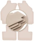 Miniatyrbild 1 av 11: PREMIUM beige mattor för: Chevrolet Matiz halvkombi 2004-2009