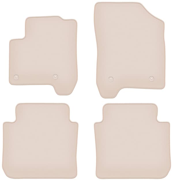 PREMIUM beige gulvmåtter til: Citroen C3 Picasso minvan 2008-2017