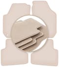 Miniatyrbillede 1 af 11: PREMIUM beige måtter til: Skoda Fabia II hatchback, stationcar 2007-2014