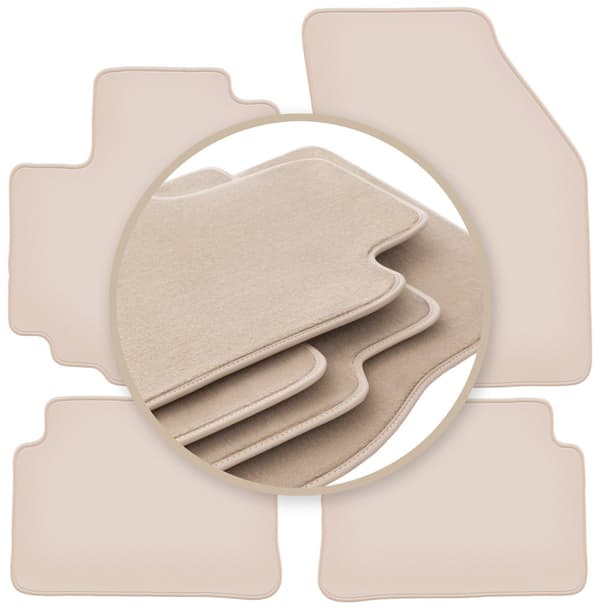 PREMIUM beige gulvmåtter til: Suzuki Alto VIII hatchback 2009-2015
