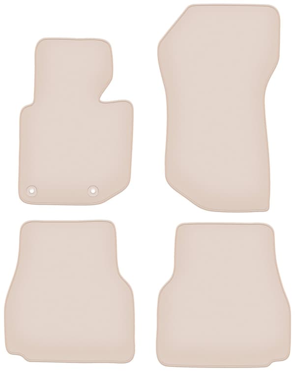 PREMIUM beige gulvmåtter til: BMW 3 E36 cabrio 1993-2001