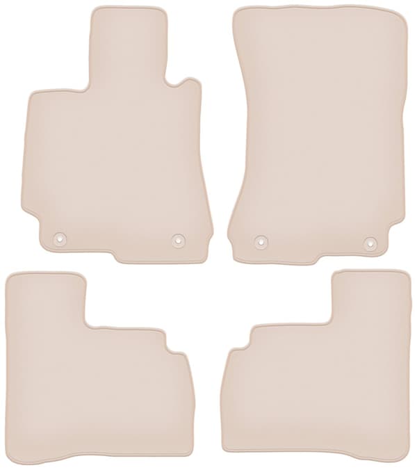 PREMIUM beige golvmattor för: Mercedes W221 S-klass Sedan kort 2005-2013