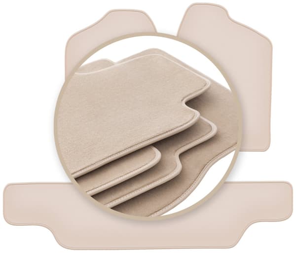 PREMIUM beige gulvmåtter til: Opel Frontera A 5-dørs 1991-1998