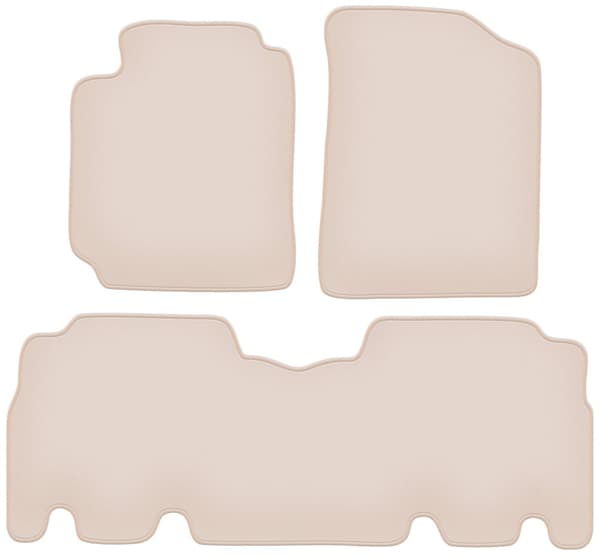 PREMIUM beige golvmattor för: Toyota Yaris Verso minivan 1999-2005