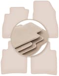 Miniatyrbild 1 av 11: PREMIUM beige mattor för: Nissan Pulsar C13 halvkombi 2014-
