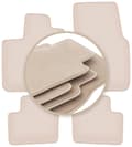 Miniatyrbillede 1 af 11: PREMIUM beige måtter til: Smart ForFour II hatchback 2014-
