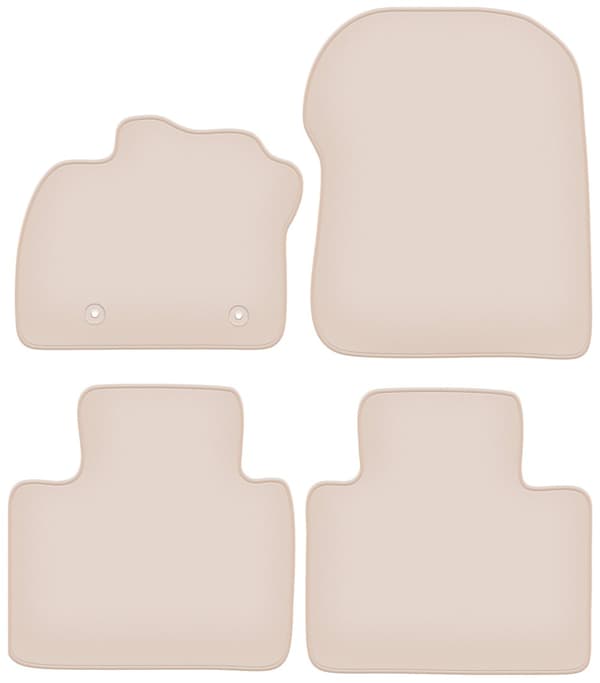 PREMIUM beige gulvmåtter til: Renault Zoe hatchback 2013-