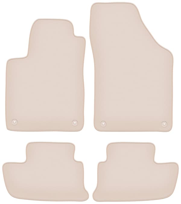 PREMIUM beige golvmattor för: Peugeot RCZ coupe 2010-2015