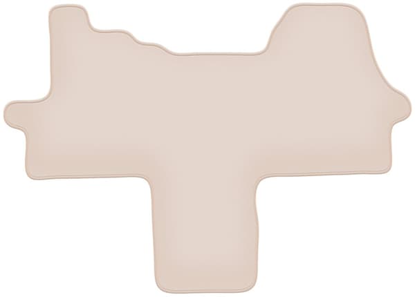 PREMIUM beige golvmattor för: Citroen Jumper II skåpbil 2006-2014
