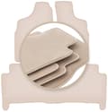 Miniatyrbild 1 av 11: PREMIUM beige golvmattor till: Volkswagen Phaeton Long sedan 2002-2012