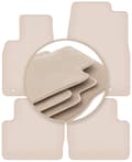 Miniatyrbillede 1 af 11: PREMIUM beige måtter til: Mazda CX30 / CX-30 crossover 2019-