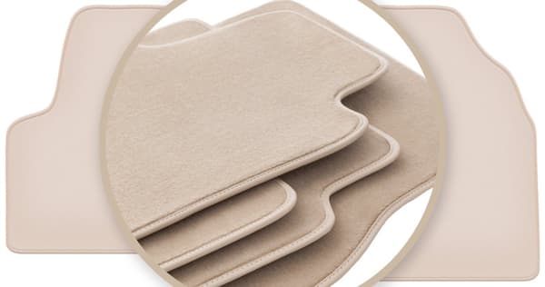 PREMIUM beige golvmattor för: Citroen Jumpy I skåpbil 1994-2006
