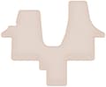 Miniatyrbillede 2 af 11: PREMIUM beige gulvmåtter til: VW Transporter T5 Caravelle 2os 2003-2015
