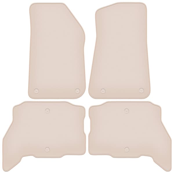 PREMIUM beige lattiamatot malleihin: Jeep Wrangler JL_4xe 5-ovinen 2021-2023