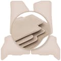 Pikkukuva 1 / 11: PREMIUM beige lattiamatot malleihin: Jeep Wrangler JL_4xe 5-ovinen 2021-2023