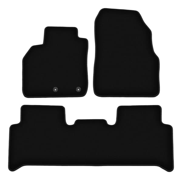 BASIC sorte velourmåtter til: Renault Grand Scenic II minivan (2003-2009)