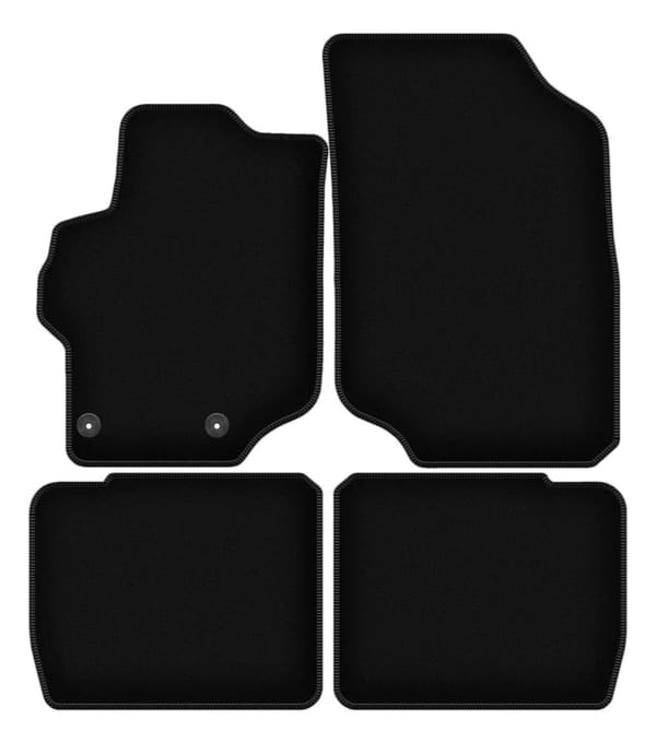BASIC sorte velourmåtter til: Peugeot 301 sedan (2012-)