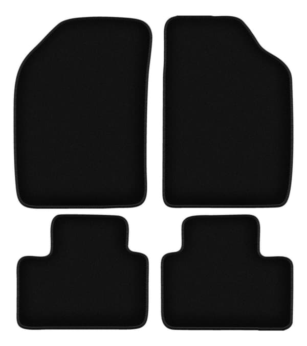 BASIC svarta velourmattor för: Lancia Ypsilon I halvkombi (1996-2003)