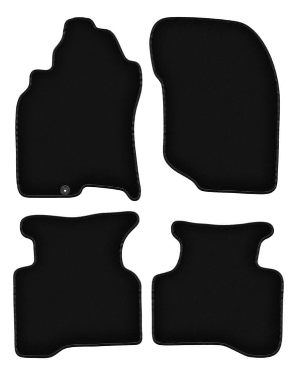 BASIC sorte velourmåtter til: Nissan X-Trail I T30 SUV (2001-2007)