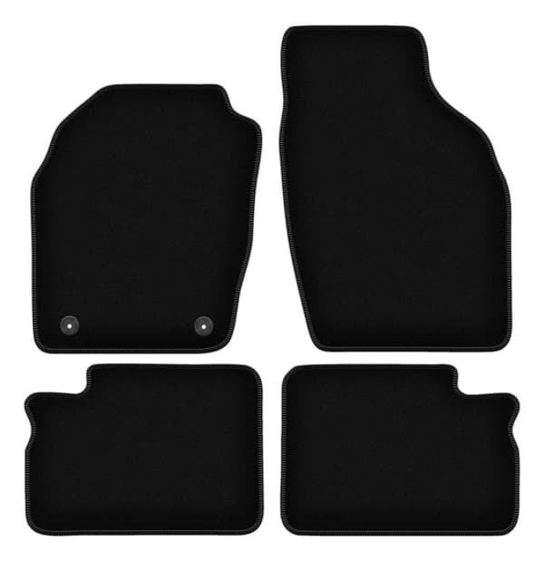BASIC svarta velourmattor för: Opel Agila A halvkombi (2000-2007)