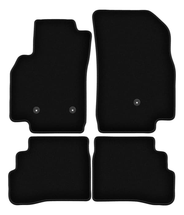BASIC sorte velourmåtter til: Chevrolet Spark IV hatchback (2015-)